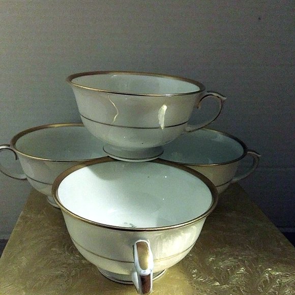 Lamberton Ivory China Footed Teacup, Tea Cups - Picture 12 of 15